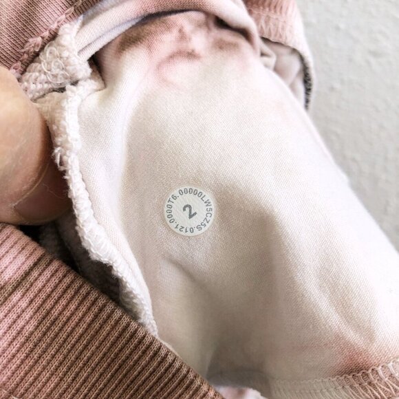 LULULEMON Warm Down Jogger *Earth Dye Earth Dye Clay Size 2 - Picture 9 of 11